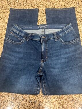 Wrangler Willow Women's Dark Blue Bootcut Jeans 34x33